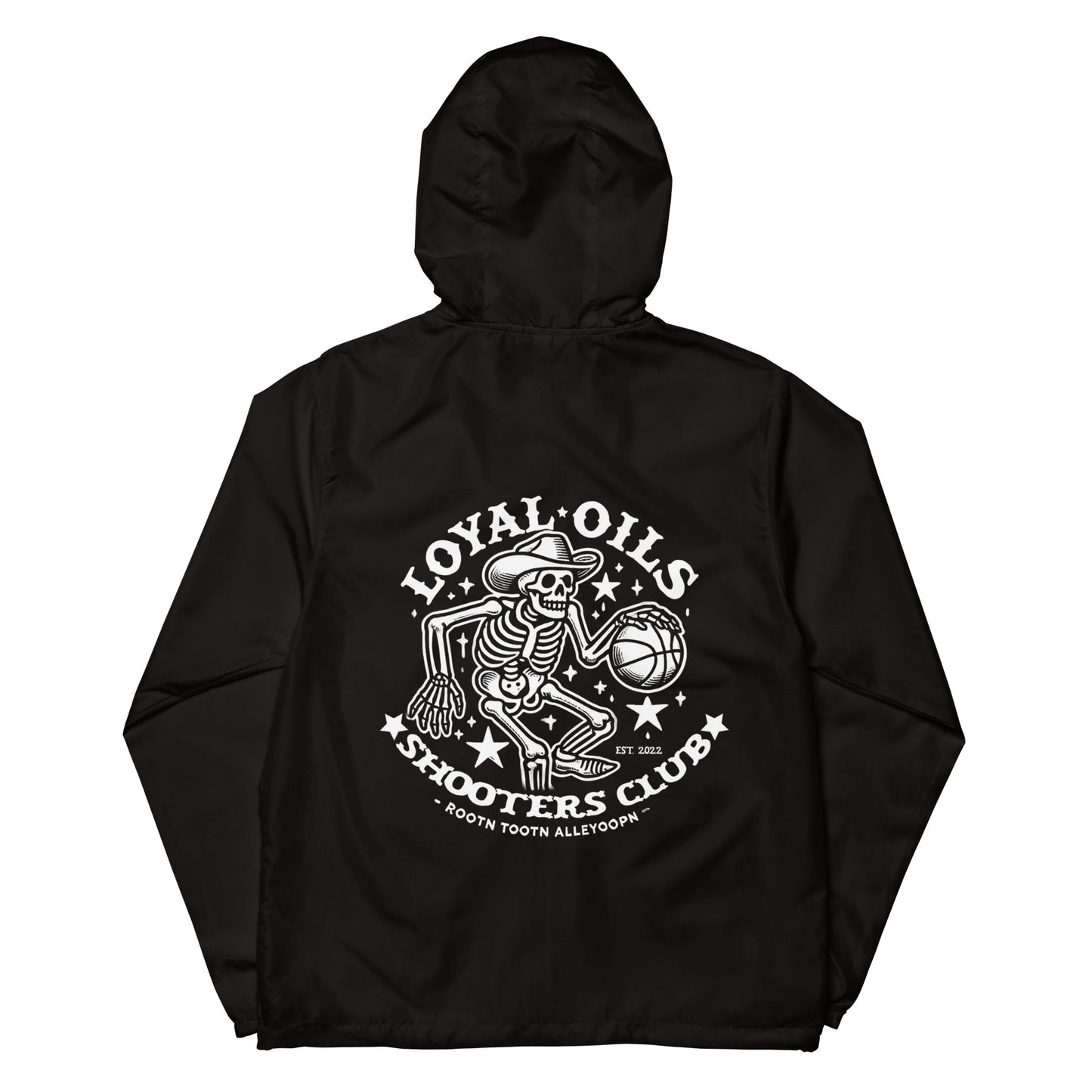 Unisex lightweight zip up windbreaker