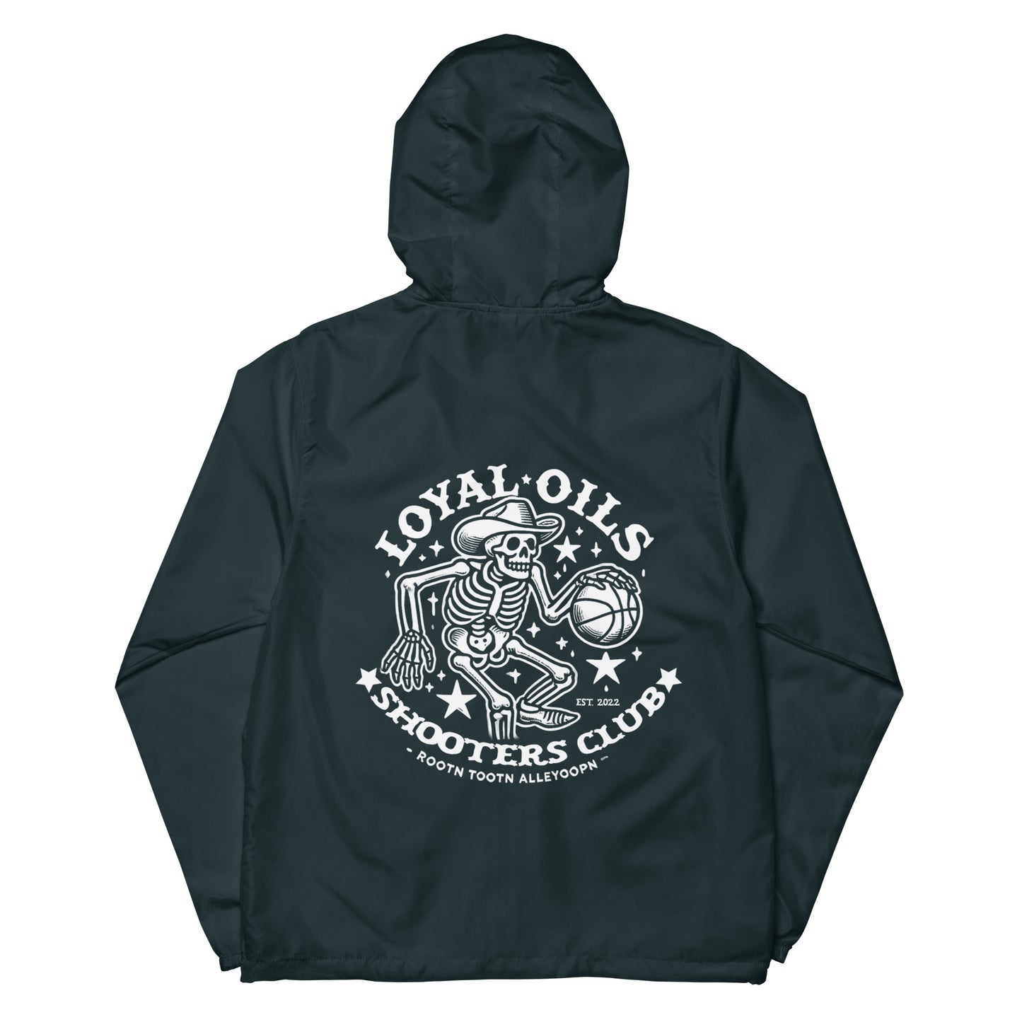 Unisex lightweight zip up windbreaker