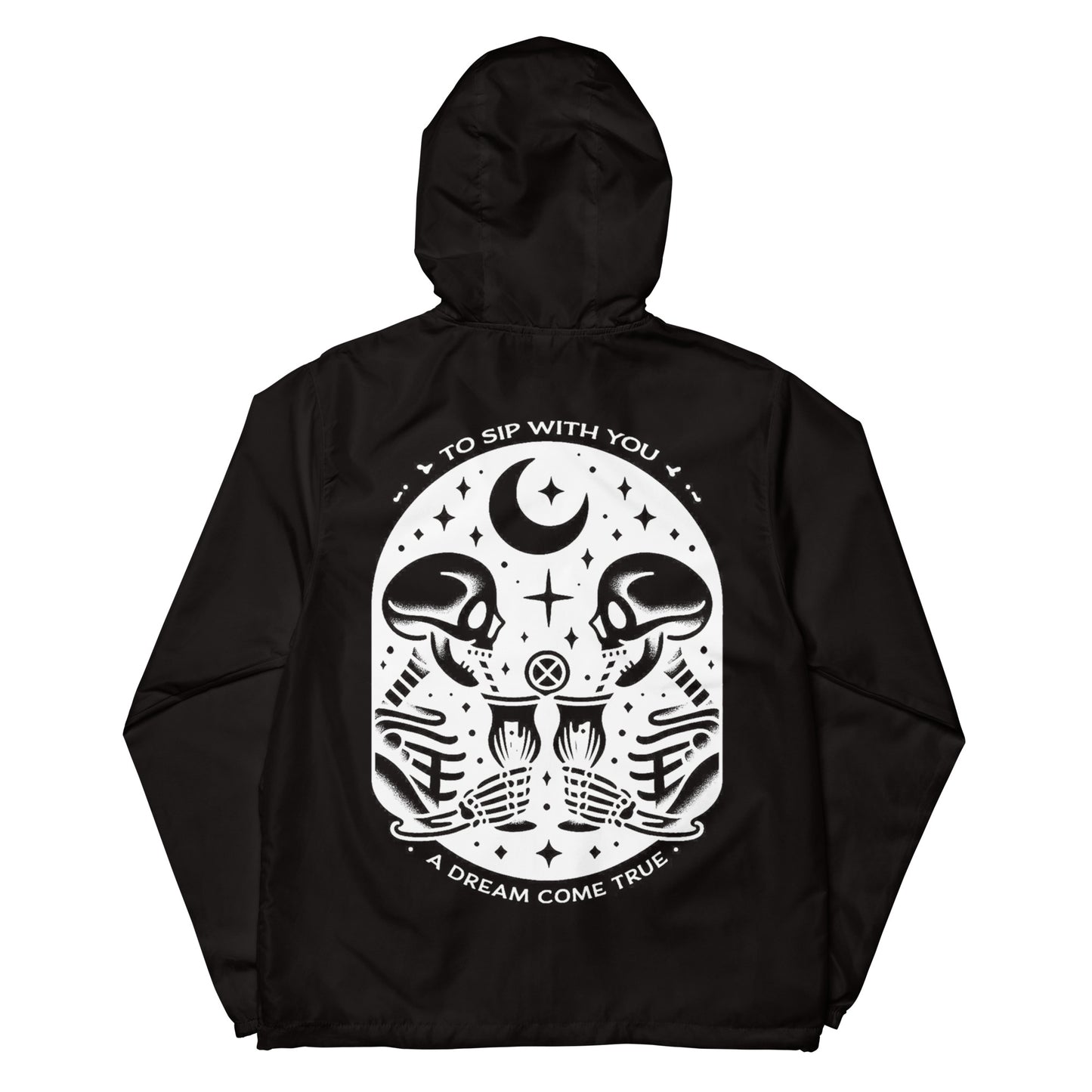 Unisex lightweight zip up windbreaker