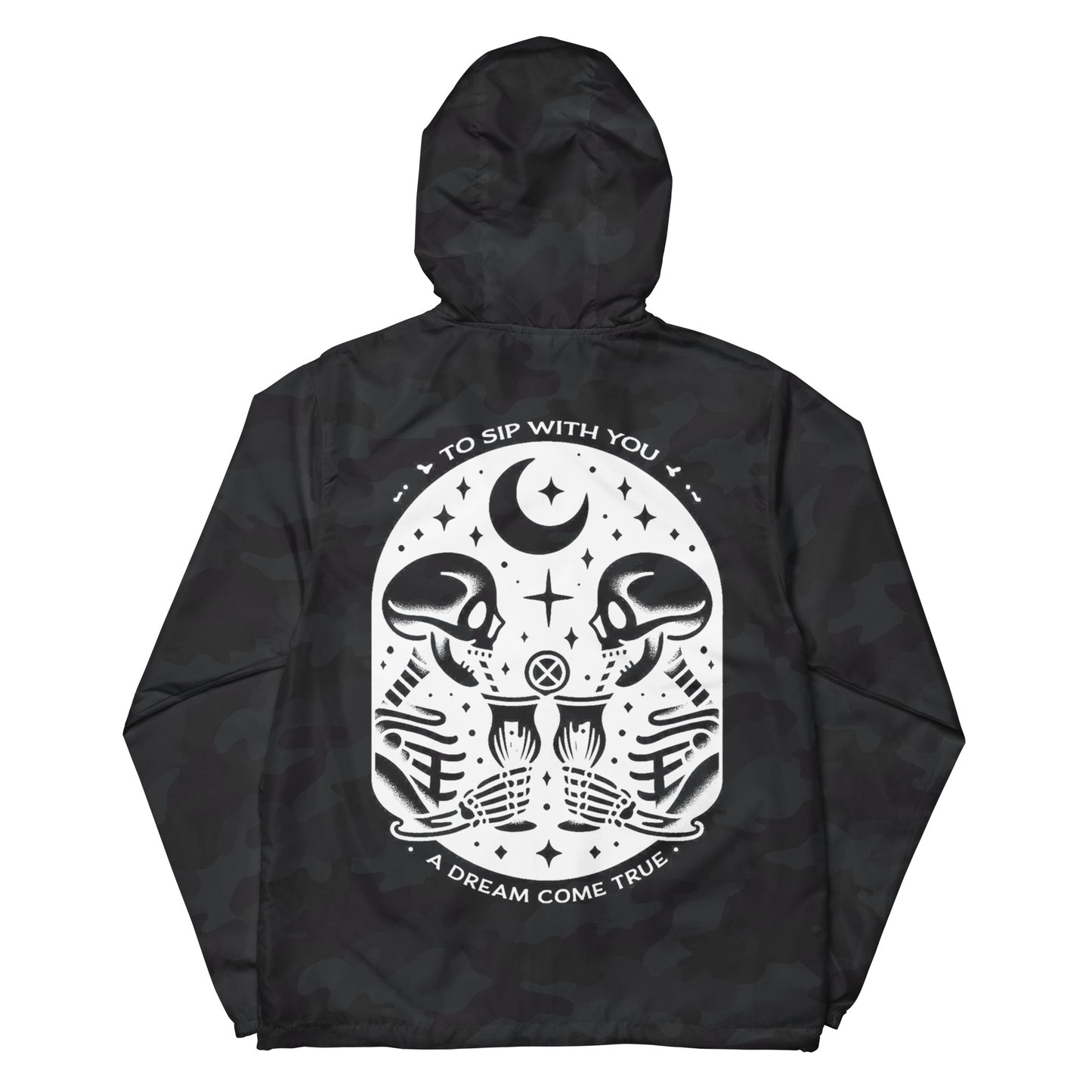 Unisex lightweight zip up windbreaker