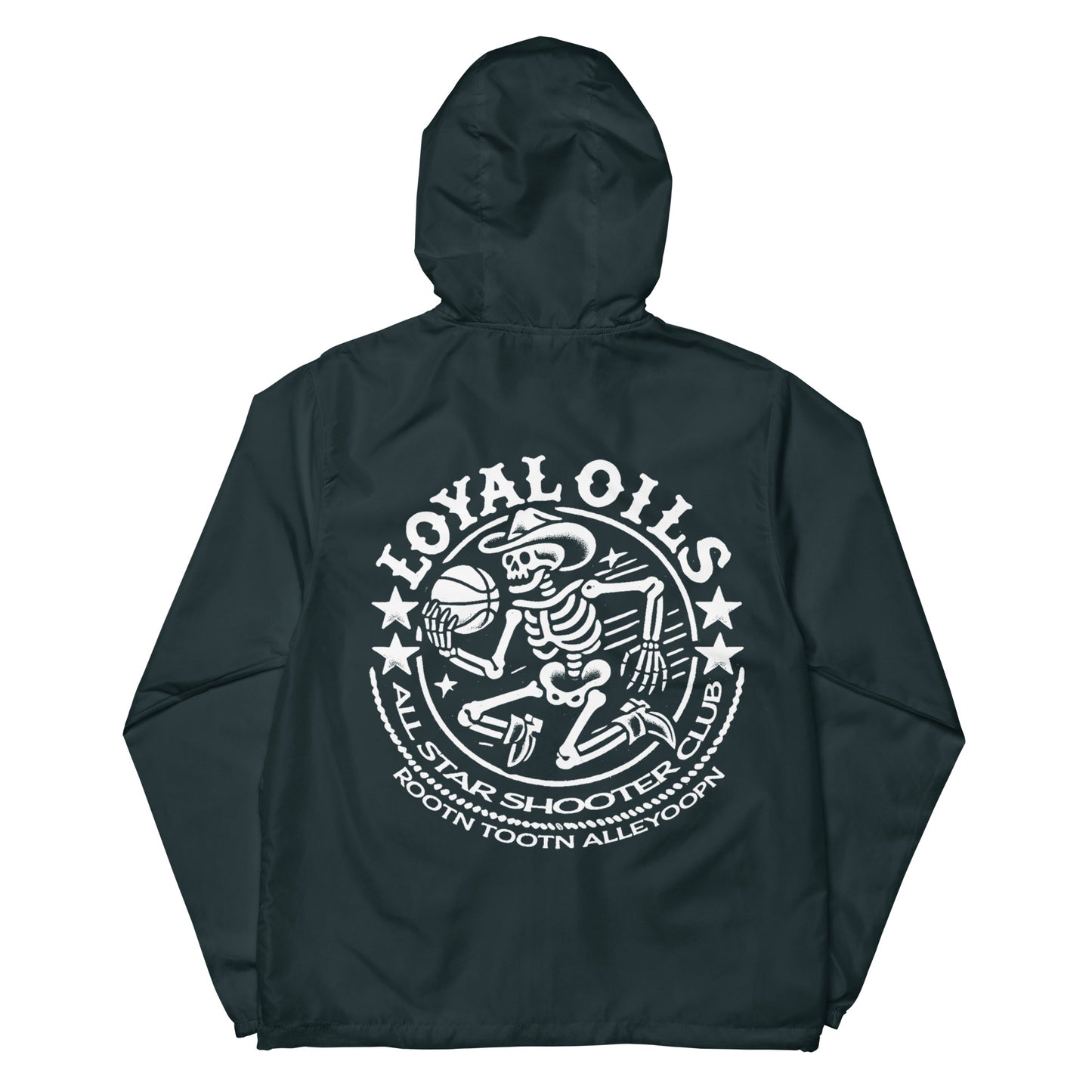 Unisex lightweight zip up windbreaker