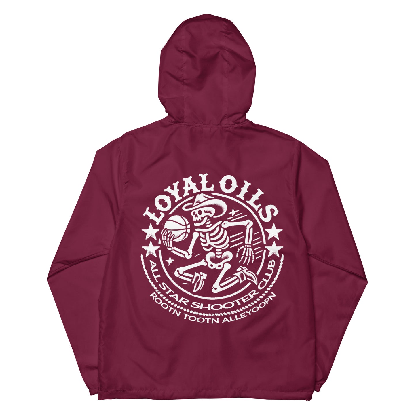 Unisex lightweight zip up windbreaker