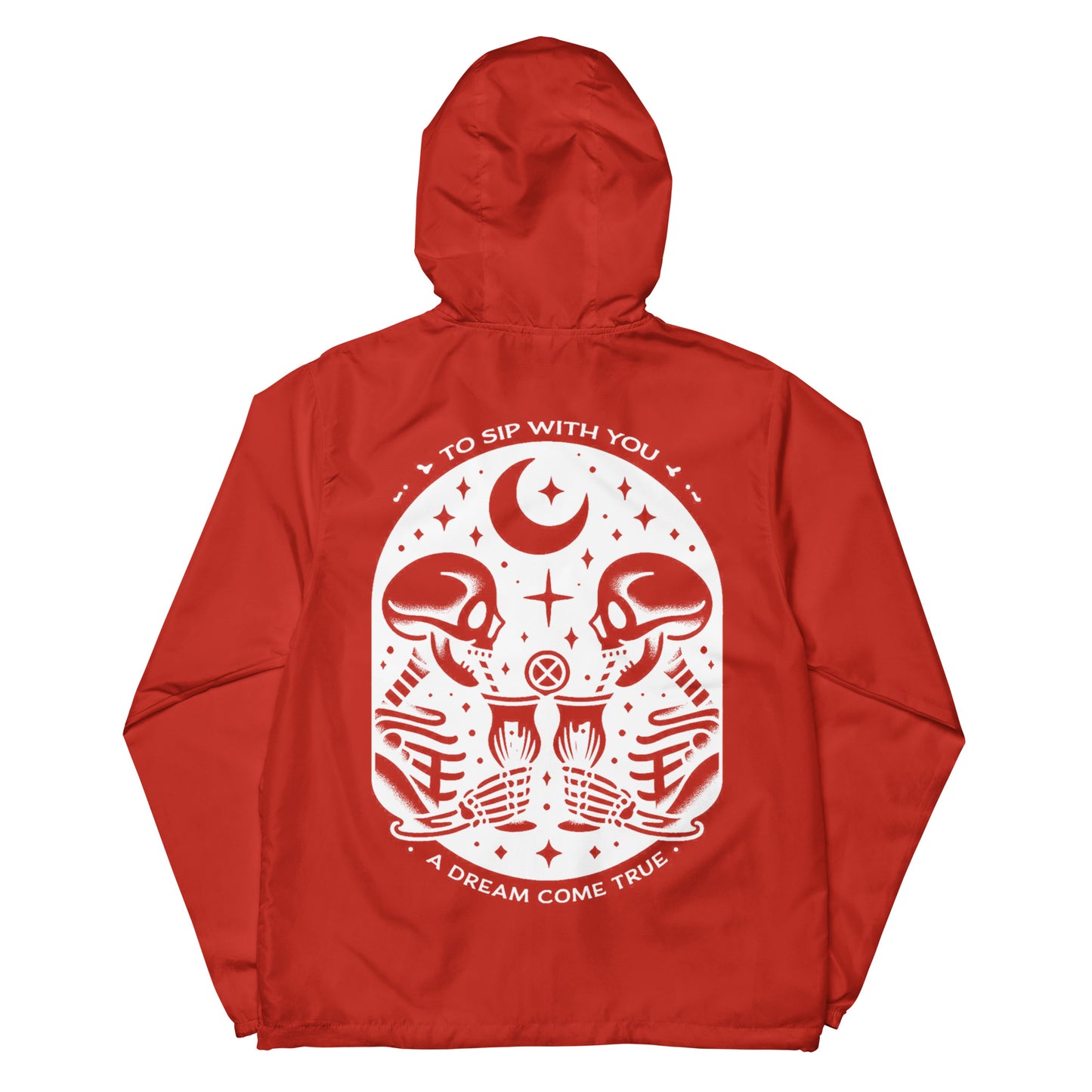 Unisex lightweight zip up windbreaker