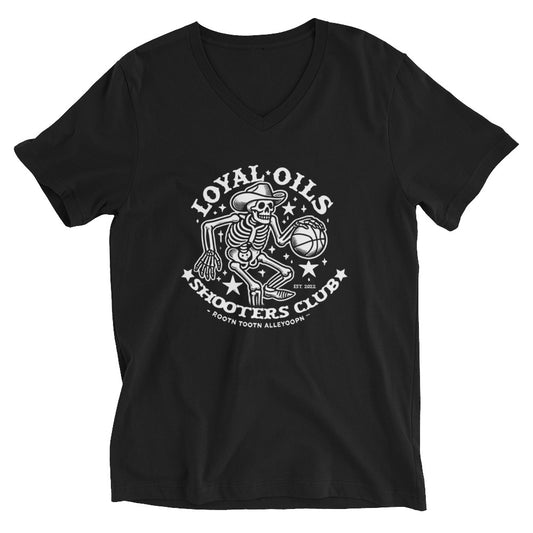 Unisex Short Sleeve V-Neck T-Shirt